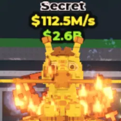 Girafini Raftini Gold 112.5 M s (Секретный персонаж) — Roblox, лот №230048