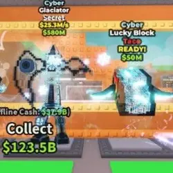 Glaciator + Taco Lucky Cyber (Секретный персонаж) — Roblox, лот №230051
