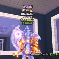 Glaciator Crystal (Секретный персонаж) — Roblox, лот №230062