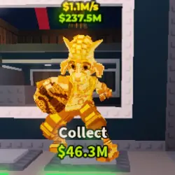 Goat Gold [NEW Exclusive Secret] (Секретный персонаж) — Roblox, лот №230106