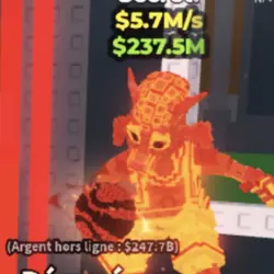 Goat Secret Lava (Секретный персонаж) — Roblox, лот №230108