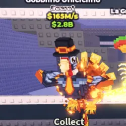 Gobblino Uniciclino 165M s (FIRE TRAIT !!!) (Секретный перс… — Roblox, лот №230115