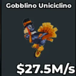 Gobblino uniciclino 27.5m !! v39 (Секретный персонаж) — Roblox, лот №230120