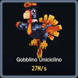 Gobblino Uniciclino 27M s (Секретный персонаж) — Roblox, лот №230133