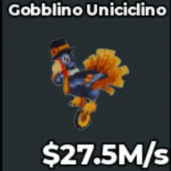 Gobblino Uniciclino 444 (Секретный персонаж) — Roblox, лот №230135