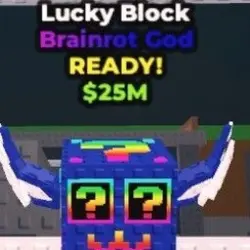 God Lucky Block - Seller (Brainrot God персонаж) — Roblox, лот №230226