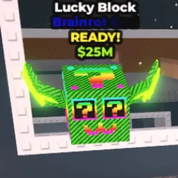 God Lucky Block RADIOACTIVE (Brainrot God персонаж) — Roblox, лот №230230