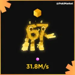 Gold - 31.8M s (Секретный персонаж) — Roblox, лот №230235