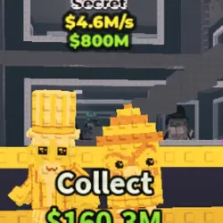 GOLD 4TH BROS (Секретный персонаж) — Roblox, лот №230263