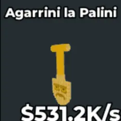 Gold Agarrini la palini 531,2 V39 (Секретный персонаж) — Roblox, лот №230283