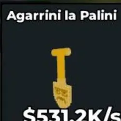 Gold Agarrini la palini 531.2K s V33 (Секретный персонаж) — Roblox, лот №230284