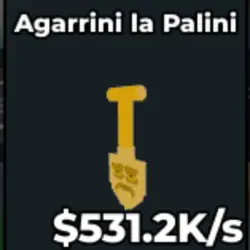 Gold Agarrini la palini V127 (Секретный персонаж) — Roblox, лот №230285