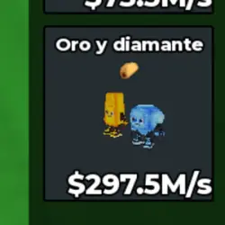 Gold and Diamond (Секретный персонаж) — Roblox, лот №230288
