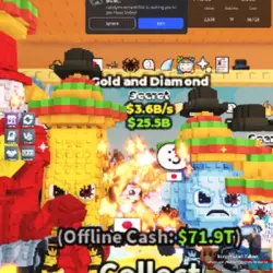 gold and diamond 3.6b (Секретный персонаж) — Roblox, лот №230299