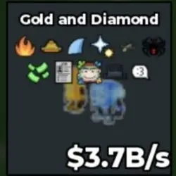 Gold and Diamond 3.7B s - 11 Traits GOOD and CLEAN (Секретн… — Roblox, лот №230303