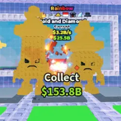 gold and diamond rainbow very rare! 1 ? 3.2b s (Секретный п… — Roblox, лот №230326