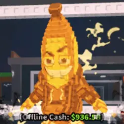 Gold Bananito for chicli chicla craft (Секретный персонаж) — Roblox, лот №230241