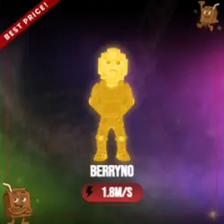 Gold Berryno 1.8M s (Секретный персонаж) — Roblox, лот №230250