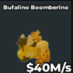 Gold Bufalino Boomberino (Секретный персонаж) — Roblox, лот №230271