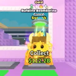 Gold Bufalino Boomberino 440 M s (4 Traits) (NO Taco Trait)… — Roblox, лот №230350
