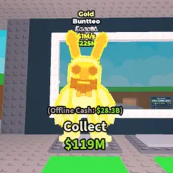 Gold Buntteo (Секретный персонаж) — Roblox, лот №230362