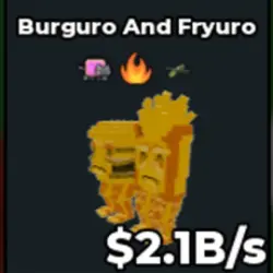 Gold Burguro And Fryuro (f02334) (Секретный персонаж) — Roblox, лот №230366