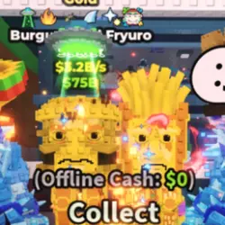 Gold Burguro and Fryuro 3.2B S (UFO + 5 Traits) #G1HW9K (Се… — Roblox, лот №230378
