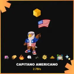 Gold Capitano Americano 2.7B s (Секретный персонаж) — Roblox, лот №230404
