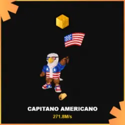 Gold Capitano Americano 271.8M s (Секретный персонаж) — Roblox, лот №230405