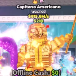 Gold Capitano Americano 815.6M S (Fire + Nyancat) #R4P7K2 (… — Roblox, лот №230408