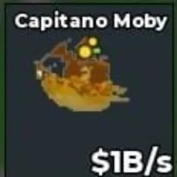 Gold Capitano Moby 1B s Lucky Trait Kiisuki (Секретный перс… — Roblox, лот №230423