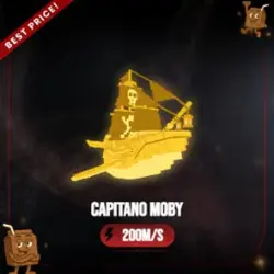 Gold Capitano Moby 200M s (Секретный персонаж) — Roblox, лот №230424