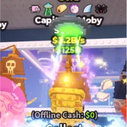 Gold Capitano Moby 3.2B S (UFO + 5 Traits) #T6JP5K (Секретн… — Roblox, лот №230425