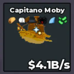 Gold Capitano Moby 4.1B s zonn (Секретный персонаж) — Roblox, лот №230426