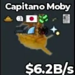 Gold Capitano Moby 6.2B s Japan Flag Trait KennCello (Секре… — Roblox, лот №230435