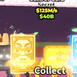 Gold Cash or Card 125M s (Secret) - RBL (Секретный персонаж) — Roblox, лот №230448
