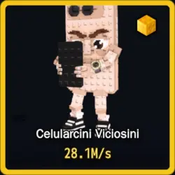 Gold Celularcini Viciosini 28.1M s (Секретный персонаж) — Roblox, лот №230464