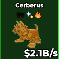Gold Cerberus (f02325) (Секретный персонаж) — Roblox, лот №230471
