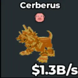 Gold Cerberus 1.3B s John Pork Trait V261 (Секретный персон… — Roblox, лот №230473