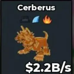 Gold Cerberus 2.2 B s (Секретный персонаж) — Roblox, лот №230479