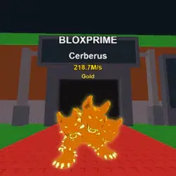 Gold Cerberus 218.75M s (Секретный персонаж) — Roblox, лот №230481