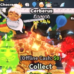 Gold Cerberus 5.5B s (Granny and Ballon) #L5QV3X (Секретный… — Roblox, лот №230493