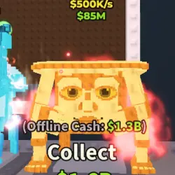 Gold Chachechi 500K s (Секретный персонаж) — Roblox, лот №230501