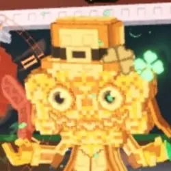Gold cloverrat clepat 75M S (Секретный персонаж) — Roblox, лот №230507