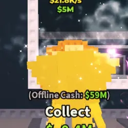 Gold Cocofanto ELefanto 21.8K s (Brainrot God персонаж) — Roblox, лот №230510