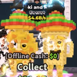 Gold Cooki and Milki 4.6B S (26) #W5NZ3H (Секретный персона… — Roblox, лот №230522