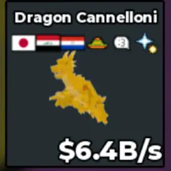 Gold Dragon 6.4B s 3 Flag Traits #EJ (Секретный персонаж) — Roblox, лот №230567