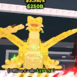 Gold Dragon Cannelloni 3.5B {3 TRAITS } (Секретный персонаж) — Roblox, лот №230575