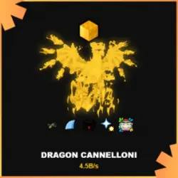 Gold Dragon Cannelloni 4.5B s (Секретный персонаж) — Roblox, лот №230580