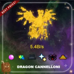 Gold Dragon Cannelloni 5.4B s NO Taco,Crab Very Clean (Секр… — Roblox, лот №230581